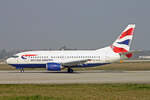 British Airways, G-GFFB, Boeing 737-505, msn: 25789/2229, 16.März 2007, GVA Genève, Switzerland.