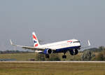 British Airways, Airbus A 321-251NX, G-NEOT, BER, 09.10.2021