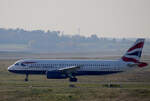 British Airways, Aiirbus A 320-232, G-TTOB, BER, 31.10.2021