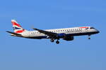 G-LCYO , British Airways , Embraer ERJ-190SR (ERJ-190-100 SR) , 02.03.2022 , Berlin-Brandenburg  Willy Brandt  , BER , 