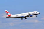 G-LCYU , British Airways , Embraer ERJ-190SR (ERJ-190-100 SR) , 15.06.2022 , Berlin-Brandenburg  Willy Brandt  , BER , 