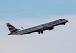 British Airways, ERJ-190-100SR, G-LCAH, BER, 22.06.2022