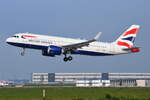 G-TTNF , British Airways , Airbus A320-251N , 31.10.2022 , Berlin-Brandenburg  Willy Brandt  , BER , 