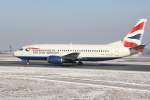 British Airways Boeing 737-382 G-LGTF Flughafen Salzburg 10.01.2009