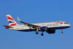 British Airways, G-TTNC, Airbus A320-251N, msn: 8173, 26.November 2022, ZRH Zürich, Switzerland.