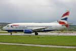 British Airways, G-GFFB, Boeing B737-505, msn: 25789/2229, 01.Mai 2008, ZRH Zürich, Switzerland.