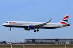G-NEOR , British Airways , Airbus A321-251NX , 17.03.2023 , Berlin-Brandenburg  Willy Brandt  , BER , 