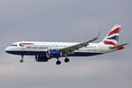 British Airways, G-TTNE, Airbus A320-251N, msn: 8365, 03.Mai 2023, ZRH Zürich, Switzerland.