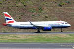 G-TTNR, British Airways, Airbus A320-251N, Serial #: 10493.