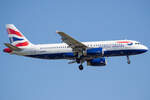 British Airways, G-EUUU, Airbus, A320-232, 24.06.2023, BRU, Brüssel, Belgien