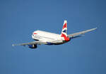 British Airways, Airbus A 319-131, G-EUPG, BER, 05.03.2025