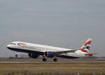 British Airways, Airbus A 321-251NX, G-TNEC, BER, 19.12.2025
