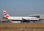 British Airways, Airbus A 320-251N, G-TTNT, BER, 06.03.2026