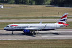 British Airways, G-TTNK, Airbus A320-251N, msn: 9551, 19.Juni 2026, ZRH Z�rich, Switzerland.