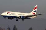 British Airways, G-DOCF, Boeing, B737-436, 29.12.2012, GVA, Geneve, Switzerland           