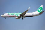 Transavia, PH-HBL, Boeing, B737-82R, 25.06.2023, BRU, Brüssel, Belgien