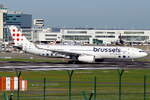 Brussels Airlines Airbus A330-343E OO-SFE beim Start in Brüssel 18.3.2026