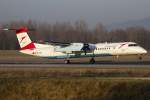 Brussels Airlines, OE-LGC, deHavilland, DHC-8 402Q, 12.02.2015, BSL, Basel, Switzerland       