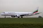 Bulgaria Air, LZ-SOF, Embraer, ERJ-190, 21.10.2013, CDG, Paris, France         
