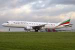 Bulgaria Air, LZ-PLO, Embrear, ERJ-190, 23.10.2013, CDG, Paris, France          