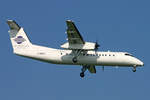 Cirrus Airlines, D-BMUC, Bombardier DHC-8 314, msn: 350, 11.Oktober 2005, ZRH Zürich, Switzerland.