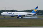 Condor Boeing B767-343(ER)(WL) D-ABUK, cn(MSN): 30009,
Frankfurt Rhein-Main International, 25.05.2016.