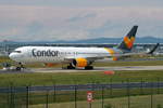 Condor, Boeing B767-3Q8(ER)(WL) D-ABUO, cn(MSN): 29387,
Frankfurt Rhein-Main International, 22.05.2018.