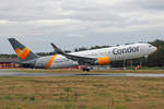 Condor Flugdienst, D-ABUO, Boeing 767-3Q8ER, msn: 29387/840, 29.September 2019, FRA Frankfurt, Germany.