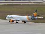 Condor, Airbus A321-200 D-ATCB @ Leipzig/Halle (LEJ) / 17.Dez.2019