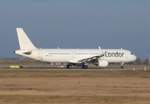 Condor, Airbus A321-200 D-ATCG @ Leipzig/Halle (LEJ) / 12.Jan.2020