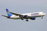 Condor Flugdienst, D-ABUE, Boeing 767-330ER, msn: 26984/518, 19.Mai 2005, FRA Frankfurt, Germany.