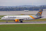 Condor Flugdienst, D-AICI, Airbus A320-212, msn: 1381, 11.September 2022, MUC München, Germany.