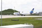 Condo Boeing 767-300 Winglet D-ABUA Flughafen Mnchen 09.07.2009