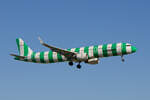 Airbus A321-200, Condor (D-AIAG), Green Island Livery, Frankfurt (FRA), 01.05.2026