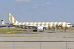 Condor Airbus A330-941 D-ANRO rollt zum Start in Frankfurt 13.6.2026
