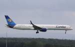 Condor Boeing 757-330 D-ABOE Flughafen Frankfurt am Main 29.08.2010