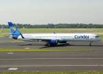 Condor, D-ABOK, Boeing 757-300 WL (Peanuts-Sticker), 2010.09.22, DUS-EDDL, Düsseldorf, Germany     