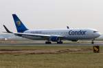 Condor, D-ABUE, Boeing, B767-330, 14.04.2012, FRA, Frankfurt, Germany          