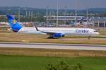 Condor, D-ABOL, B757-330(W) in MUC nach der Landung aus Palma de Mallorca (PMI) 08.07.2013