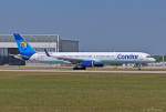 D-ABOB / Condor / B757-330(W) in MUC beim Start nach Teneriffa (TFS) 16.08.2013