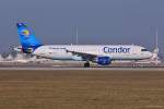 D-AICH / Condor / A320-212 beim Start in MUC nach Las Palmas (LPA) 01.02.2014