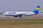 D-AICE / Condor / A320-212 in MUC beim Start nach Teneriffa (TFS) 31.03.2014