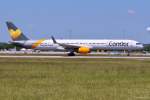 D-ABOJ / Condor / B757-330(W) beim Start in MUC nach Antalya (AYT) 07.06.2014
