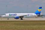 D-AICH / Condor / A320-212 beim Start in MUC nach Funchal (FNC) 03.07.2014
