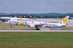 D-ABON / Condor / B757-330(W) in MUC bei der Landung aus Palma de Mallorca (PMI) 15.07.2014