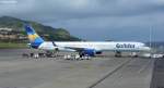 D-ABOG | Boeing 757-300 (CONDOR / Thomas Cook) auf dem Flughafen Funchal (FNC) auf Madeira (06.03.2014)