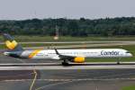 Condor (DE-CFG), D-AIAG, Airbus, A 321-211 sl (neue  Sunny Heart  Lkrg.), 22.08.2015, DUS-EDDL, Düsseldorf, Germany 