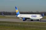 D-ABUB Condor Boeing 767-330(ER)(WL)   zum Start am 07.12.2015 in München