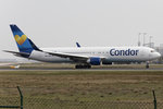 Condor, D-ABUZ, Boeing, B767-330-ER, 02.04.2016, FRA, Frankfurt, Germany        