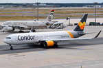 D-ABUS Condor Boeing 767-38E(ER)(WL)  zum Gate am 01.08.2016 in Frankfurt
